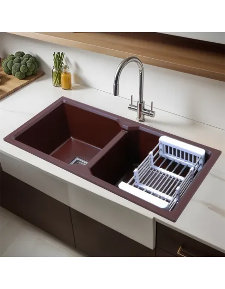 Piano Smart Kitchen Sink (30 x 18 x 9 Inches)