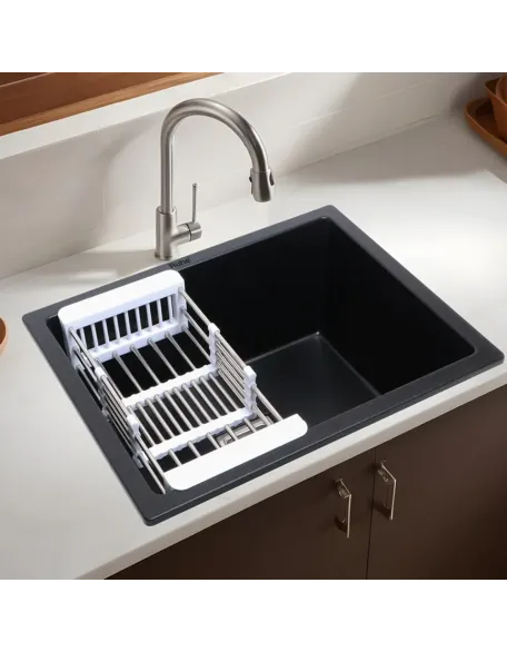 Piano Smart Kitchen Sink (30 x 18 x 9 Inches)