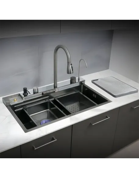 Opera Smart Kitchen Sink (30 x 18 x 9 Inches)