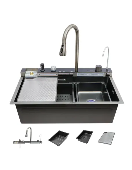 Opera Smart Kitchen Sink (30 x 18 x 9 Inches)