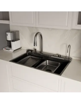 Opera Smart Kitchen Sink (30 x 18 x 9 Inches)