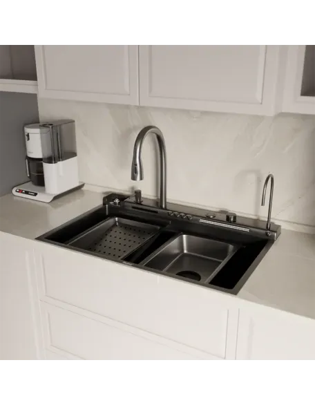 Opera Smart Kitchen Sink (30 x 18 x 9 Inches)